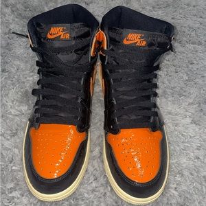 Jordan one shattered backboard